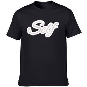 Silver Logo with Black shirt